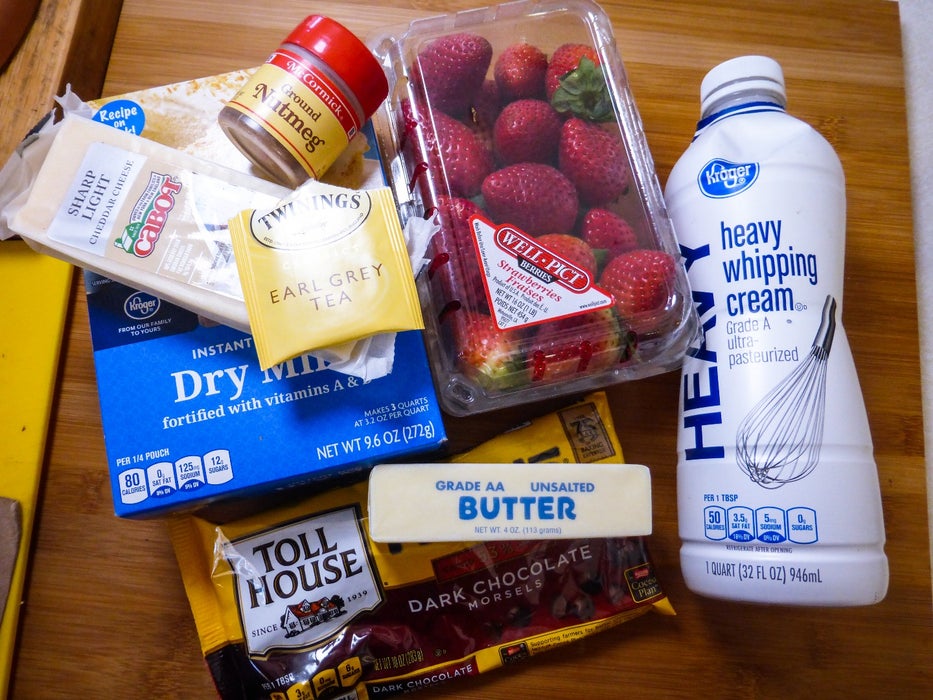 准备食材与工具