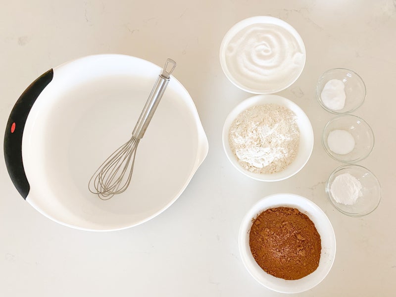 Making the Chocolate Cake