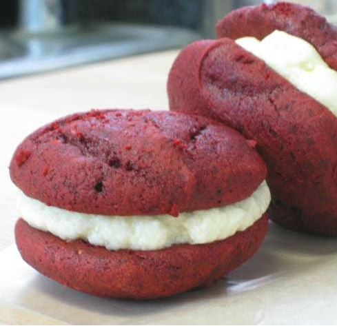 红丝绒夹心饼干