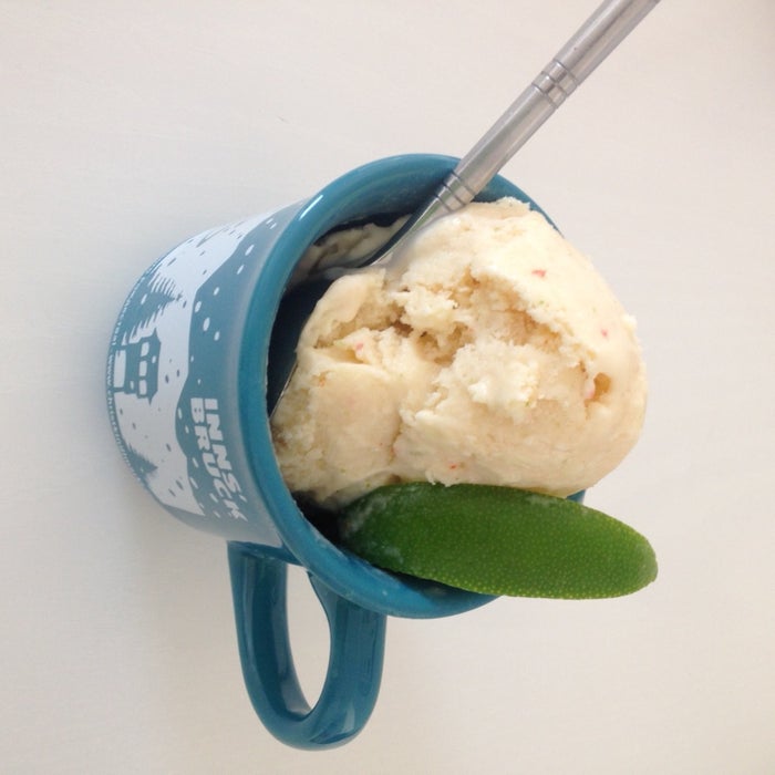 辣椒青柠冰淇淋(无需冰淇淋机!)