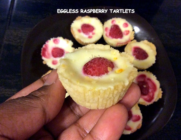 无蛋覆盆子小塔