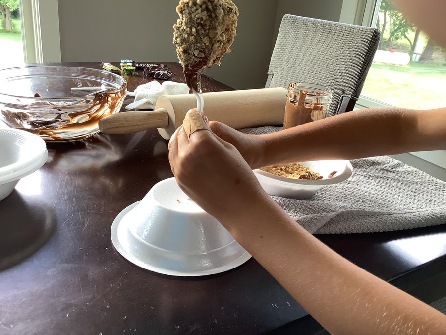 冷却定型后享用