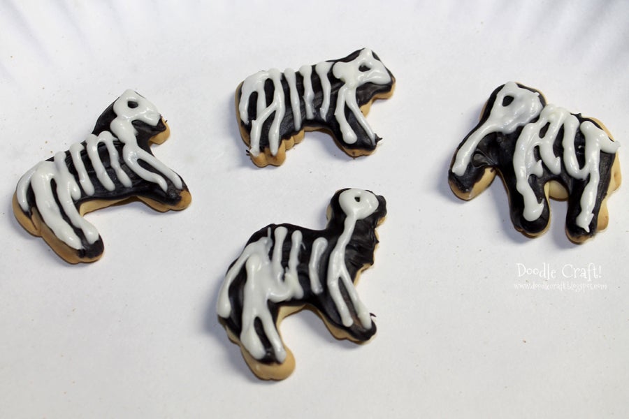 动物骨架饼干！