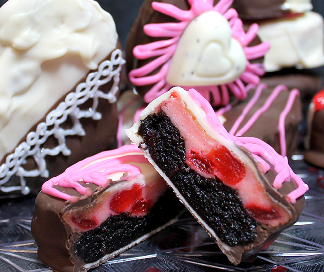 樱桃芝士蛋糕布朗尼