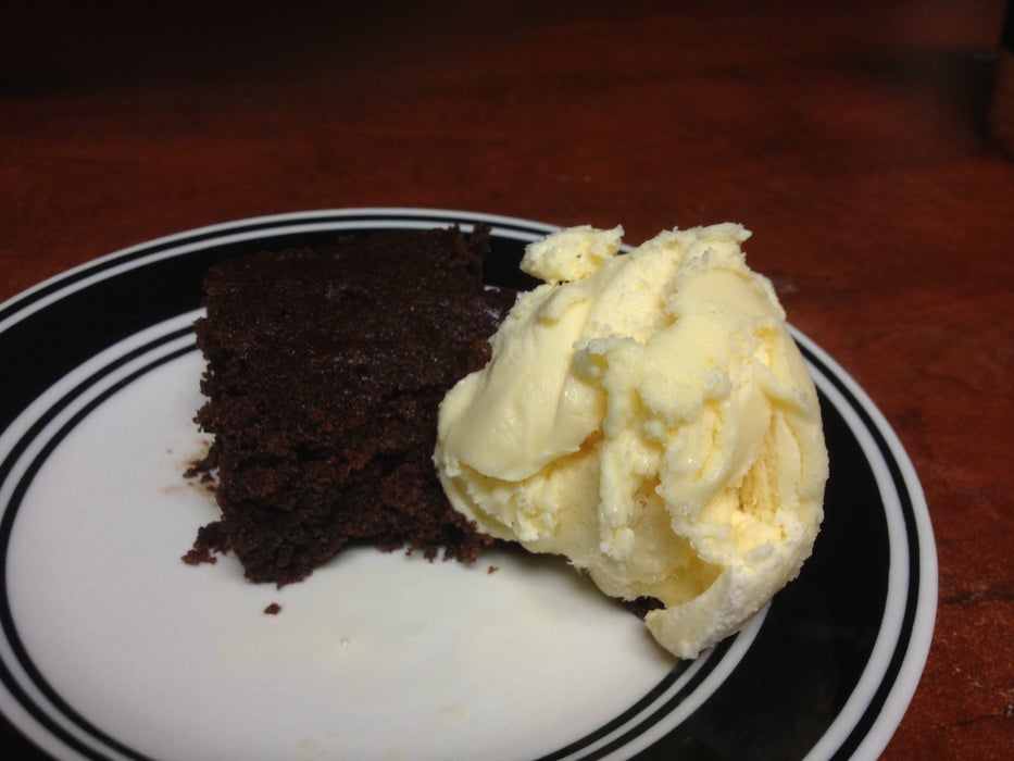 6分钟微波炉布朗尼