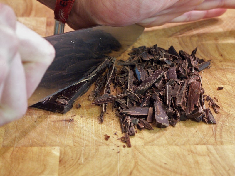 准备巧克力