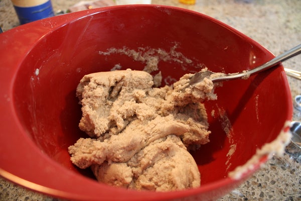 面团与莓果馅料