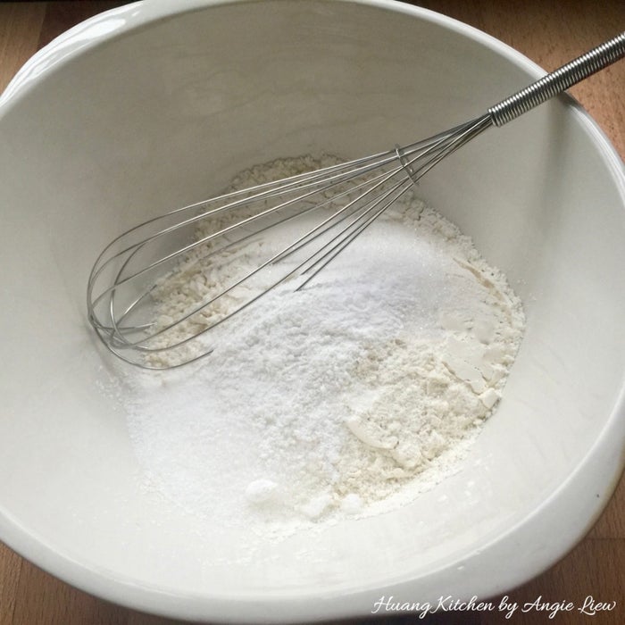 第三步：混合所有干性材料