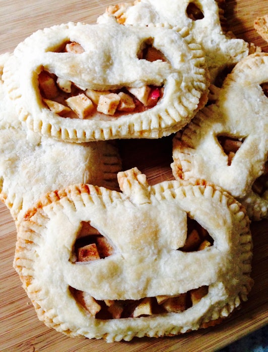 万圣节苹果迷你派