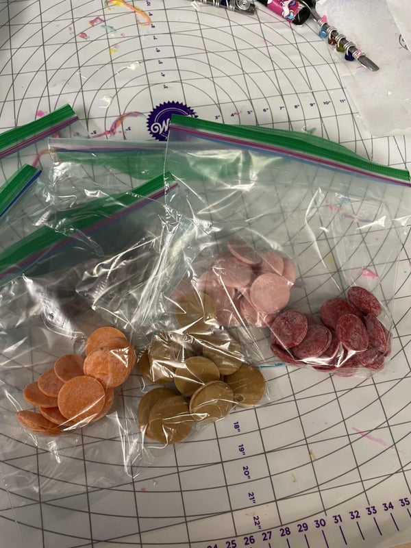 Melt the Candy Pieces