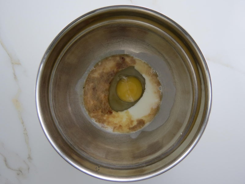 准备巧克力面糊