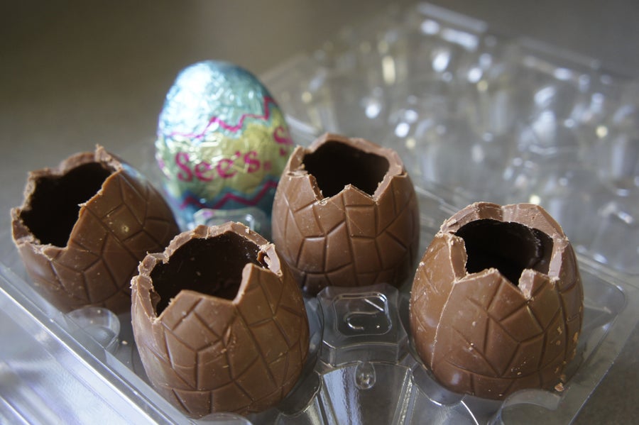 巧克力蛋处理