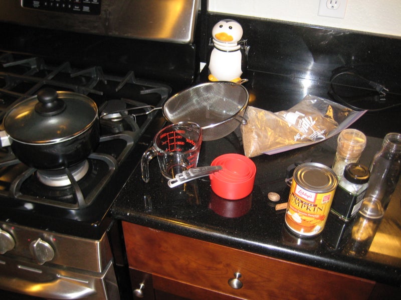 自制南瓜糖浆！