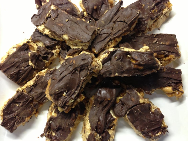 Snickers Caseros (自制士力架)