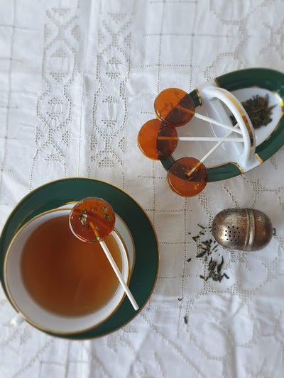 缓解喉咙痛急救棒棒糖