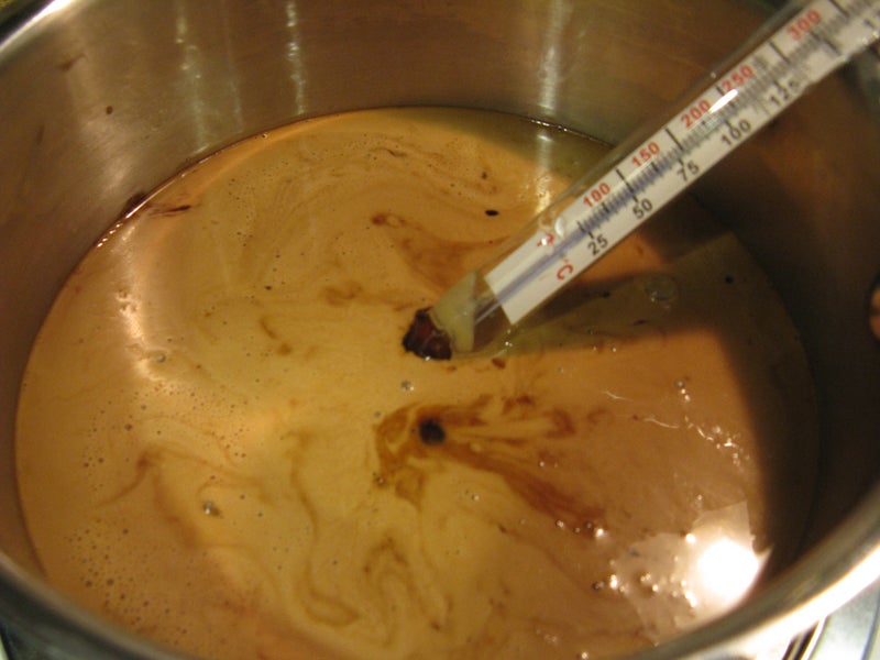 熬煮焦糖混合液