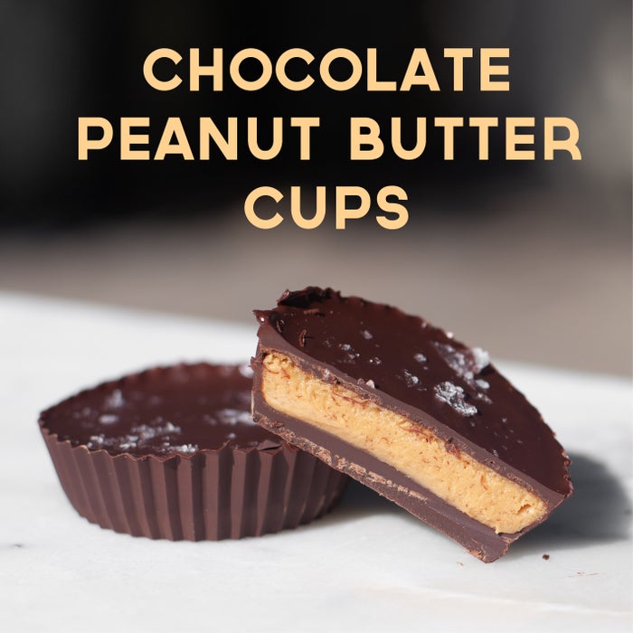 自制花生酱巧克力杯