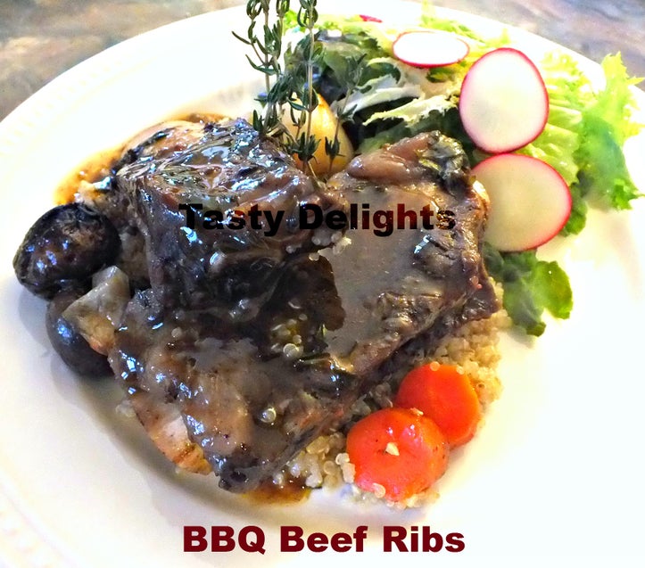 Slowcooker BBQ Beef Ribs