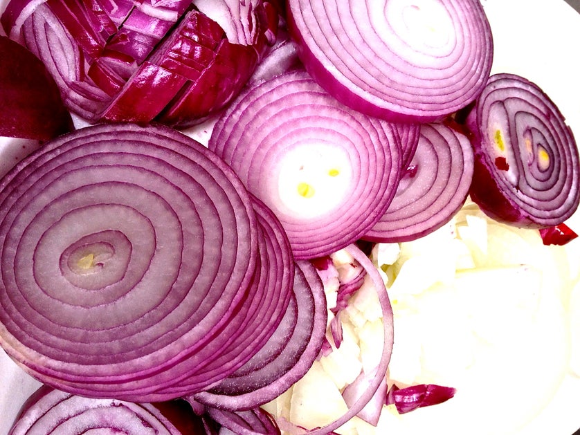 SAUTE THE ONIONS