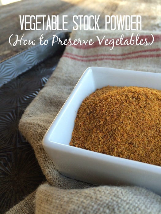 蔬菜高汤粉 | 蔬菜保存方法