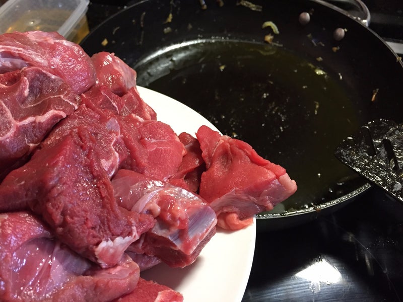 煎制牛肉
