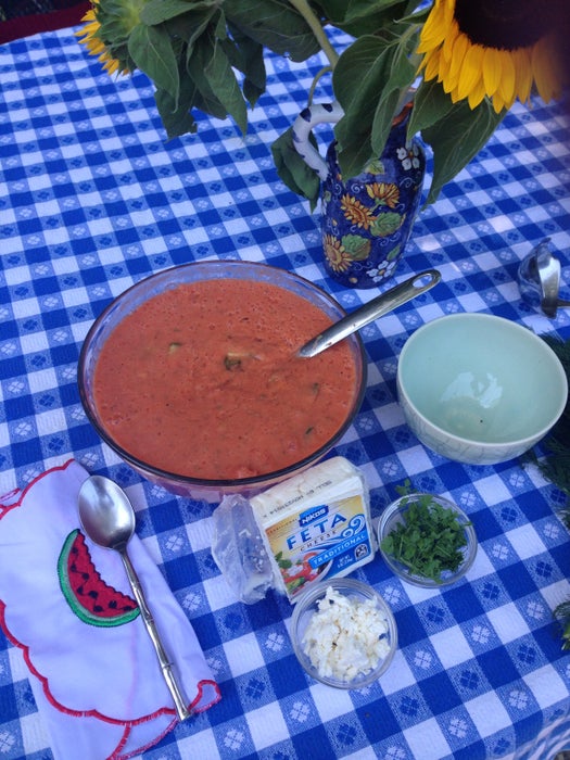 Garnishing Before Serving