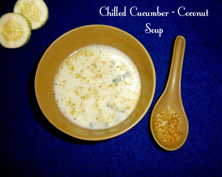 冰镇黄瓜椰子汤（含采集体验）