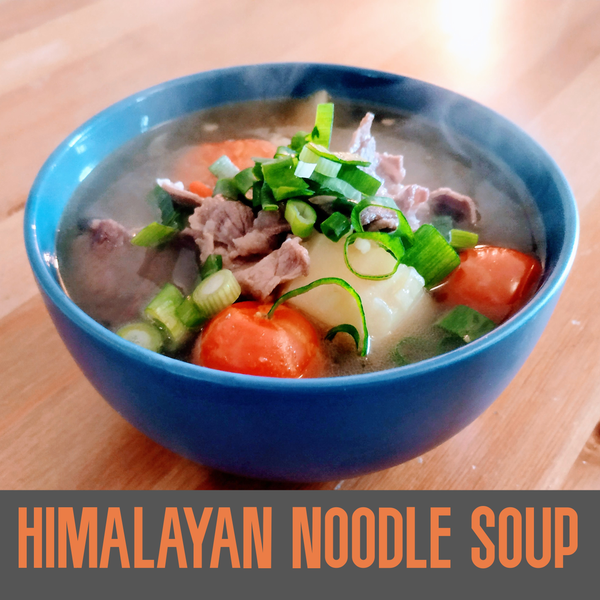 喜马拉雅姜蒜米粉汤