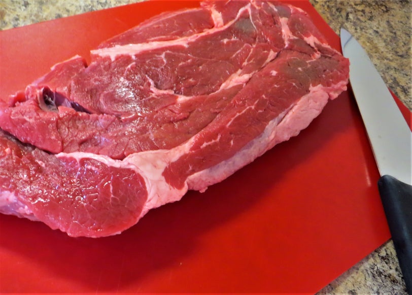 第二步：处理牛肉