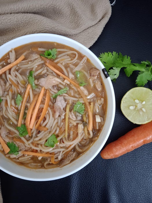 冬季暖心鸡汤烩面