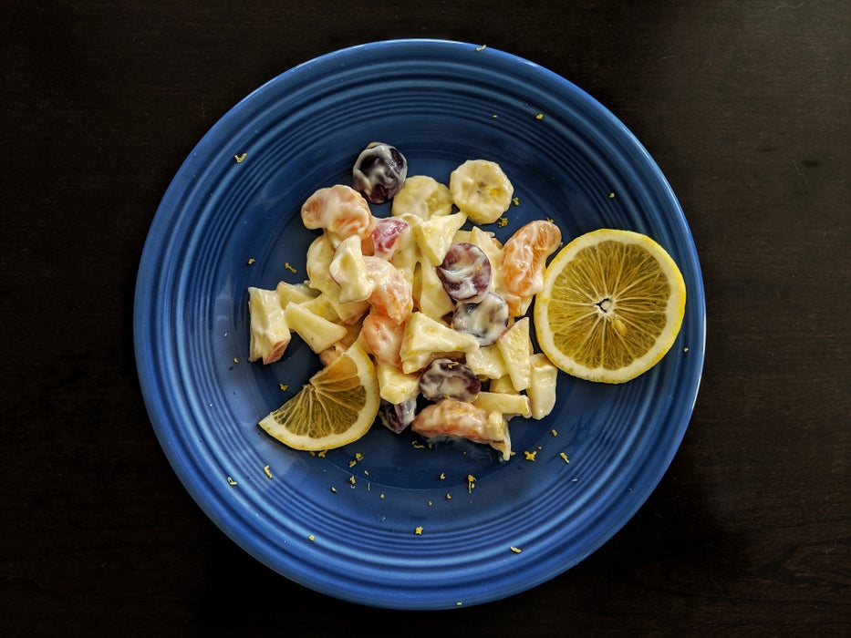 酸爽柠檬水果沙拉