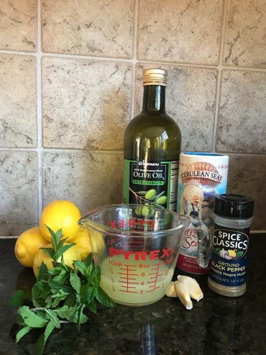 风味柠檬大蒜沙拉酱制作