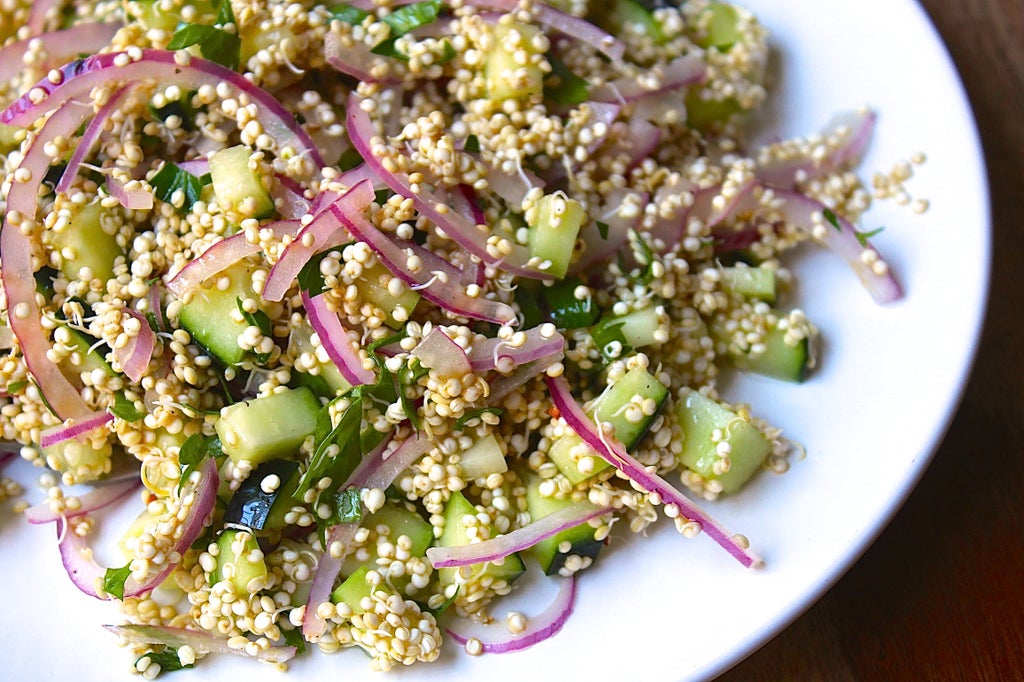 发芽藜麦沙拉