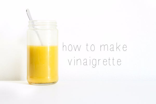 如何制作油醋汁