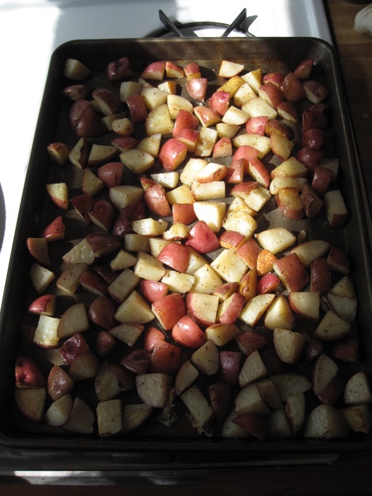 再次检查土豆！