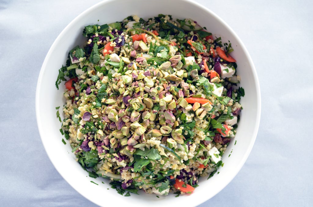 快乐草本无麸质谷物沙拉