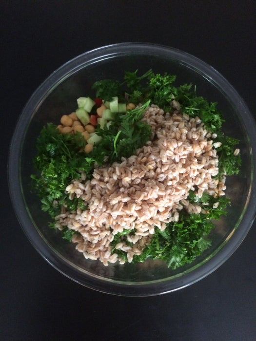 步骤2：混合食材