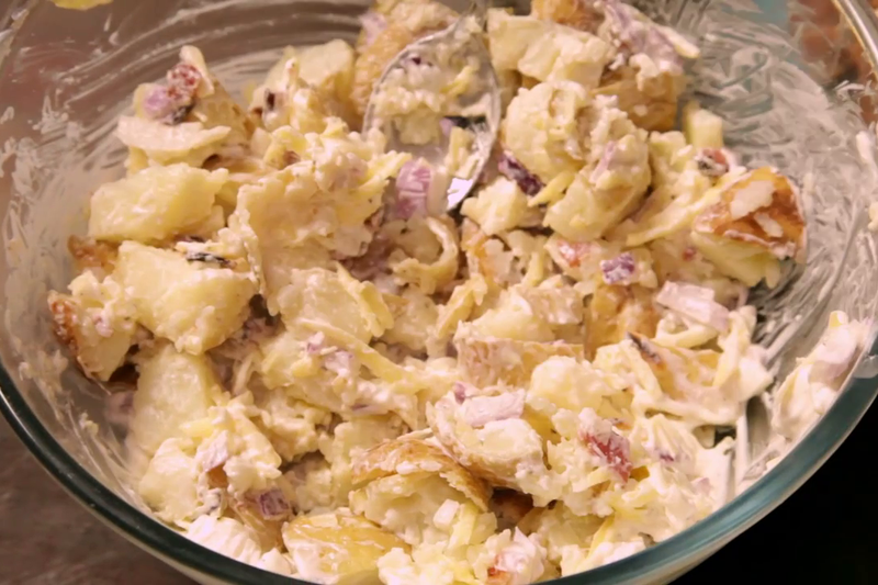 第五步:充分混合所有食材