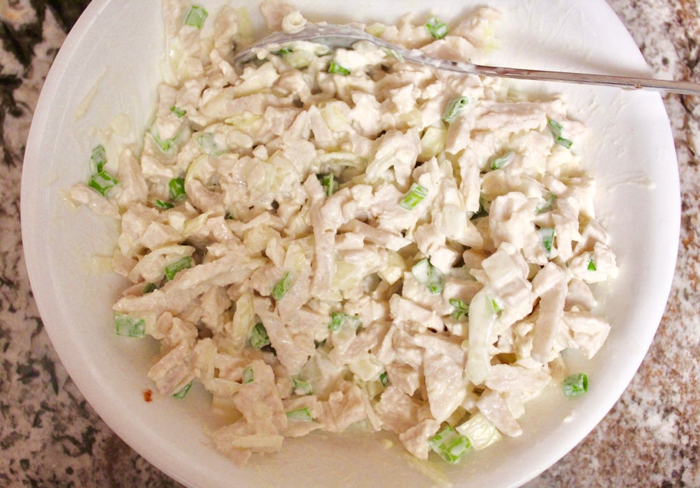 简易美式鸡肉沙拉