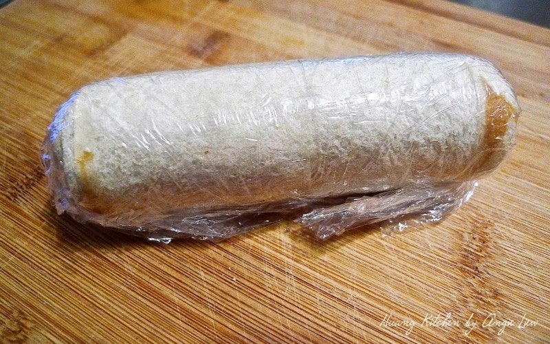 保鲜膜包裹冷藏