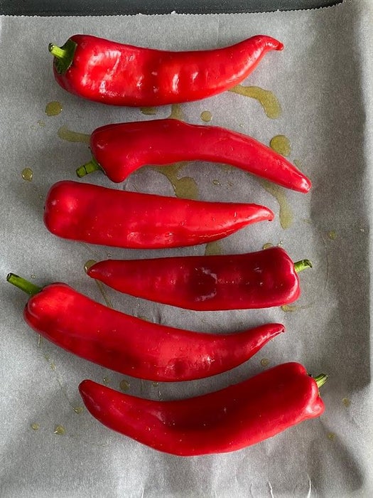 烤红椒步骤1