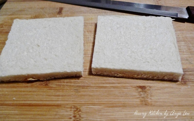 切除白吐司四边硬皮