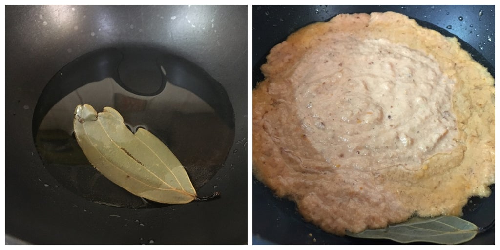 制作咖喱酱汁：