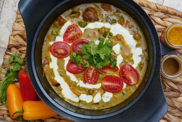 一锅素食椰香咖喱