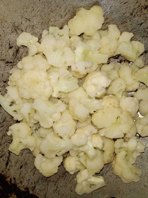 花椰菜挂糊油炸