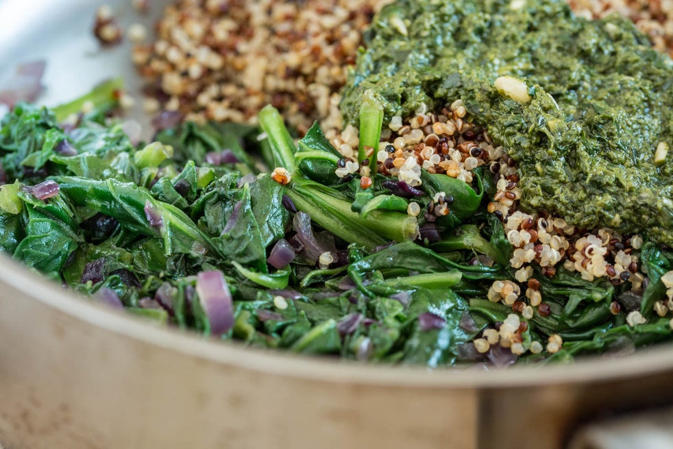 调味填馅并填充番茄