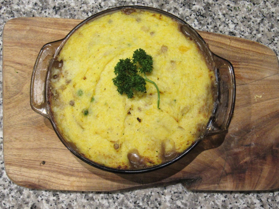 3种材料素食牧羊人派