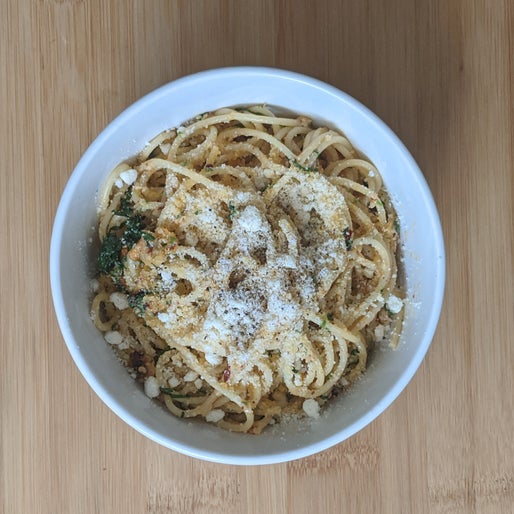 意大利风味蒜香橄榄油意面