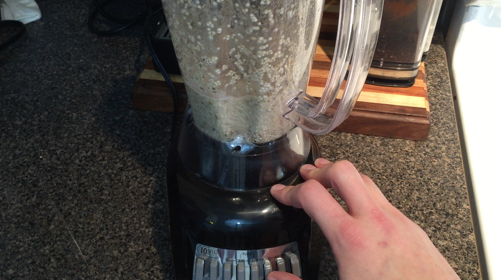 Blend Together the Pizza Dough