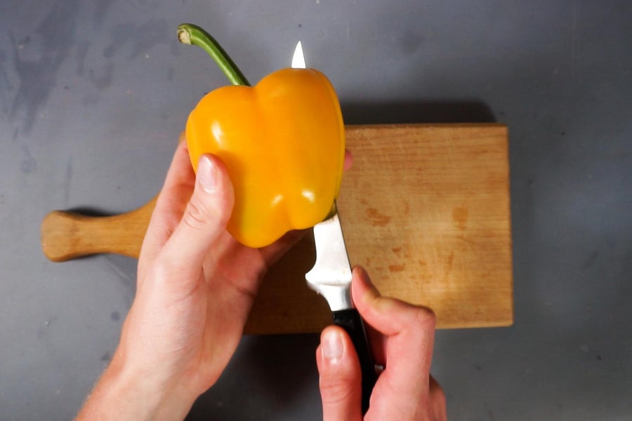 处理甜椒